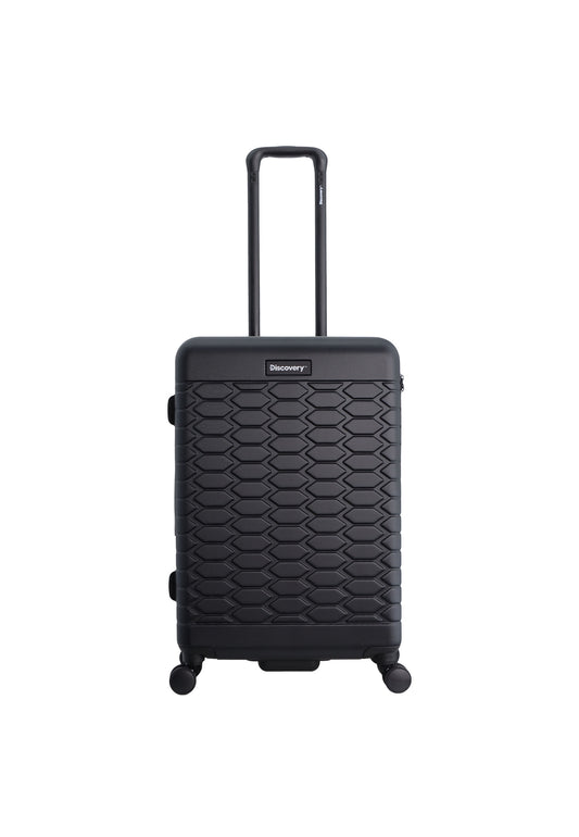 Discovery - Reptile | Harde Koffer / Trolley / Reiskoffer / Valies - 67 cm (Medium) - Zwart
