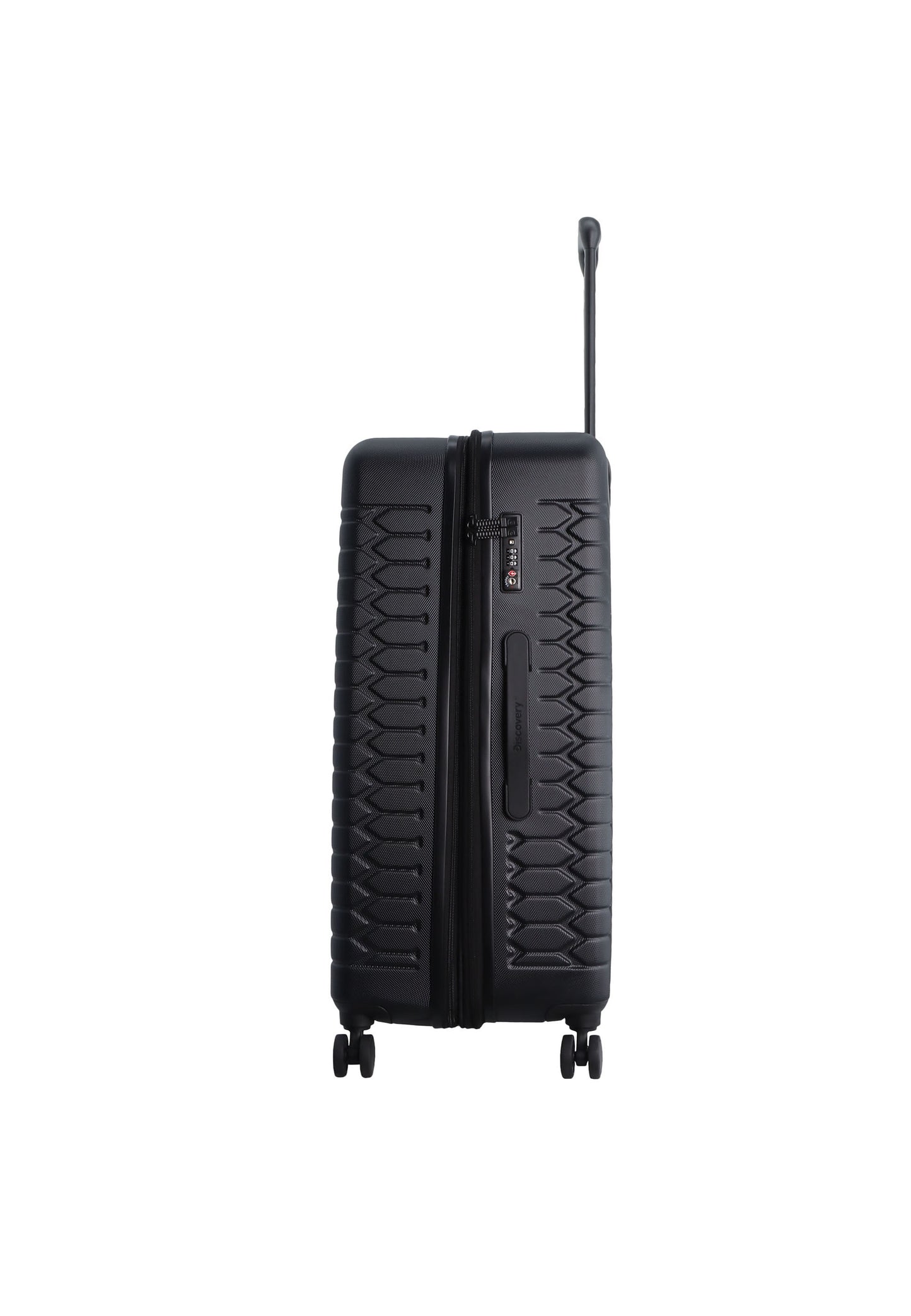 Valise rigide / trolley / valise de voyage Discovery Reptile - 77 cm (grande) - Noir