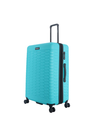 Discovery - Reptile | Harde Koffer / Trolley / Reiskoffer / Valies - 77 cm (Large) - Turkoois