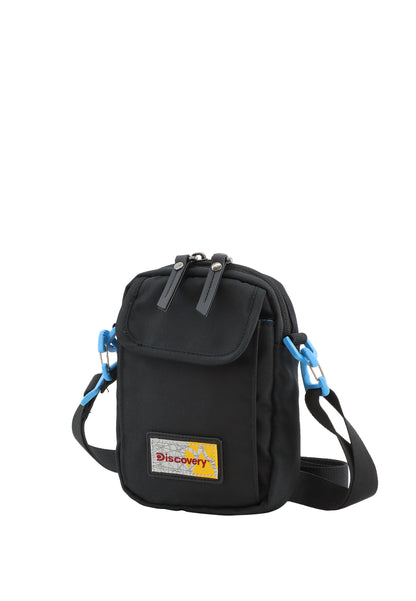 Discovery Crossbodytas / Schoudertas / Utilitytas met Flap - Icon - Zwart