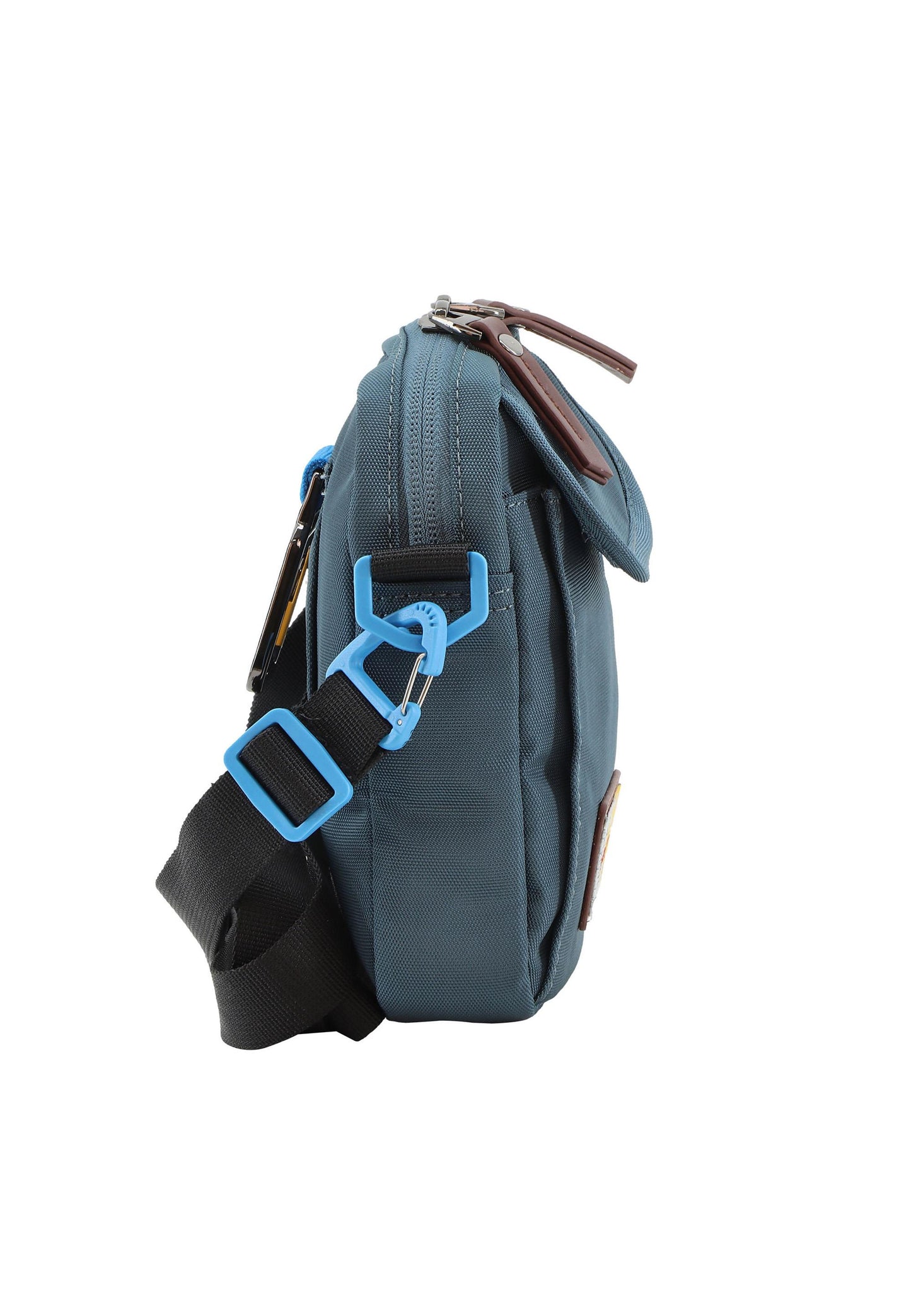 Discovery Crossbodytas / Schoudertas / Utilitytas met Flap - Icon - Petrol Blauw