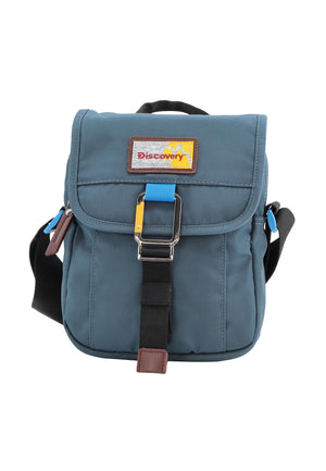Discovery Crossbodytas / Schoudertas - Icon - D00711 - Petrol Blauw