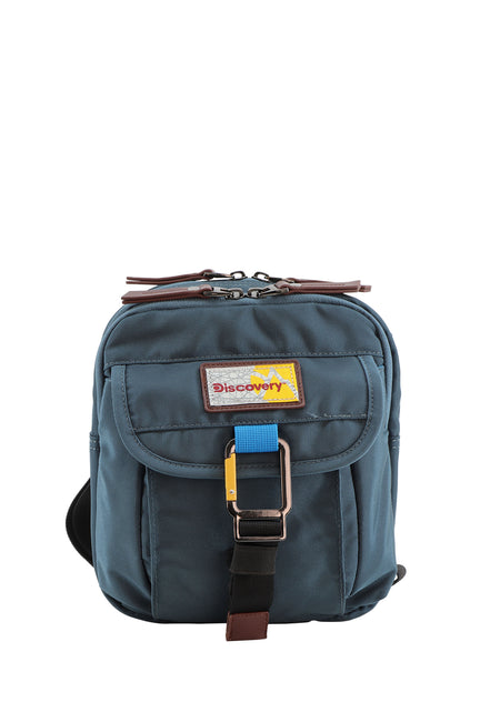 Discovery RPET Utility Schoudertas / Crossbody met handvat - Icon - Petrol Blauw