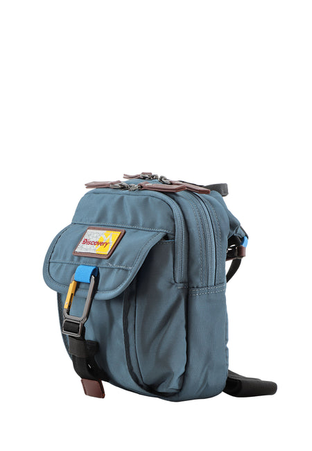 Discovery RPET Utility Schoudertas / Crossbody met handvat - Icon - Petrol Blauw