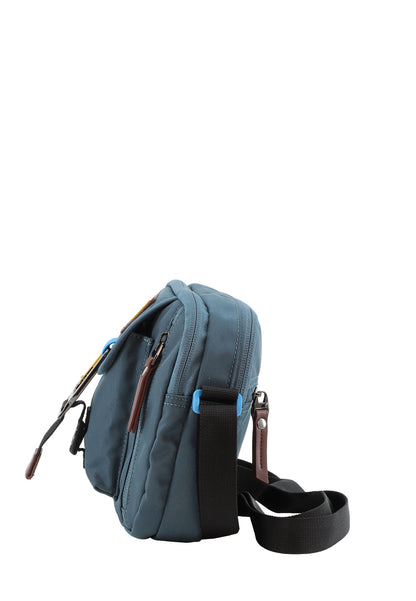 Discovery Crossbodytas / Schoudertas - Icon - D00713 - Petrol Blauw