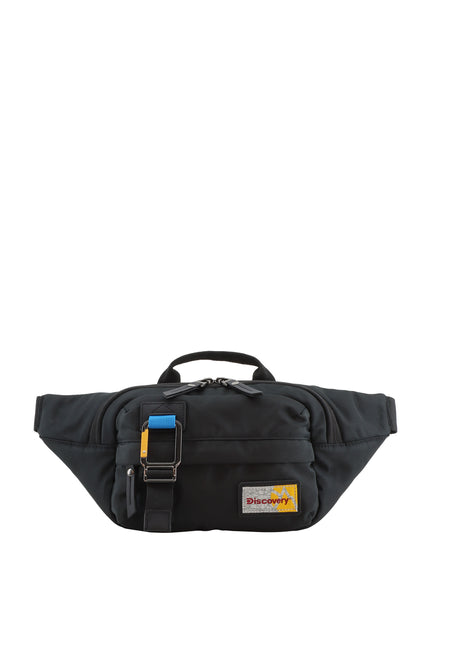 Discovery RPET Heuptasje / Crossbodytas / Festivaltasje - Icon - Zwart