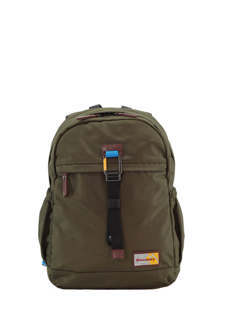 Discovery RPET 15 inch Laptop Rugzak / Rugtas / Schooltas - Icon - Khaki