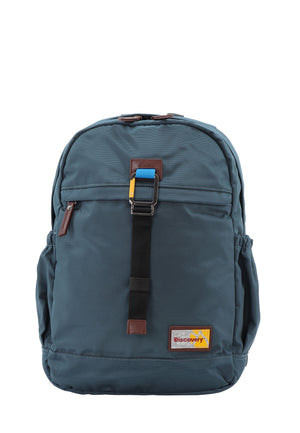 Discovery Laptop Rugzak / Rugtas / Schooltas - 15 inch - Icon - D00721 - Petrol Blauw