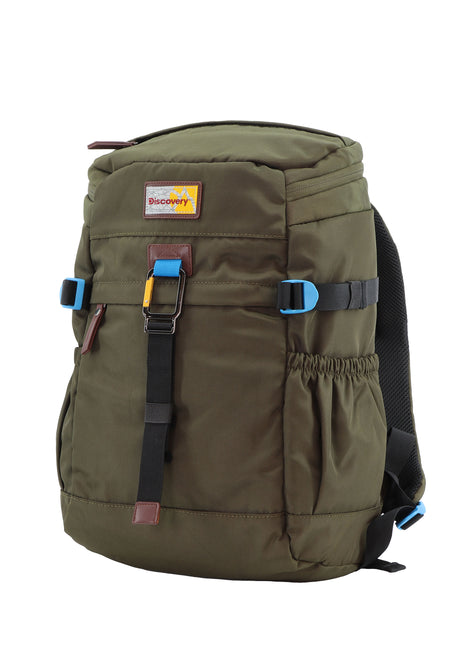 Discovery RPET 15 inch Laptop Rugzak / Rugtas / Schooltas - Icon - Khaki