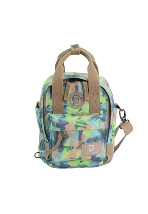 Discovery Cave handtas / Schoudertas Groene Camouflage