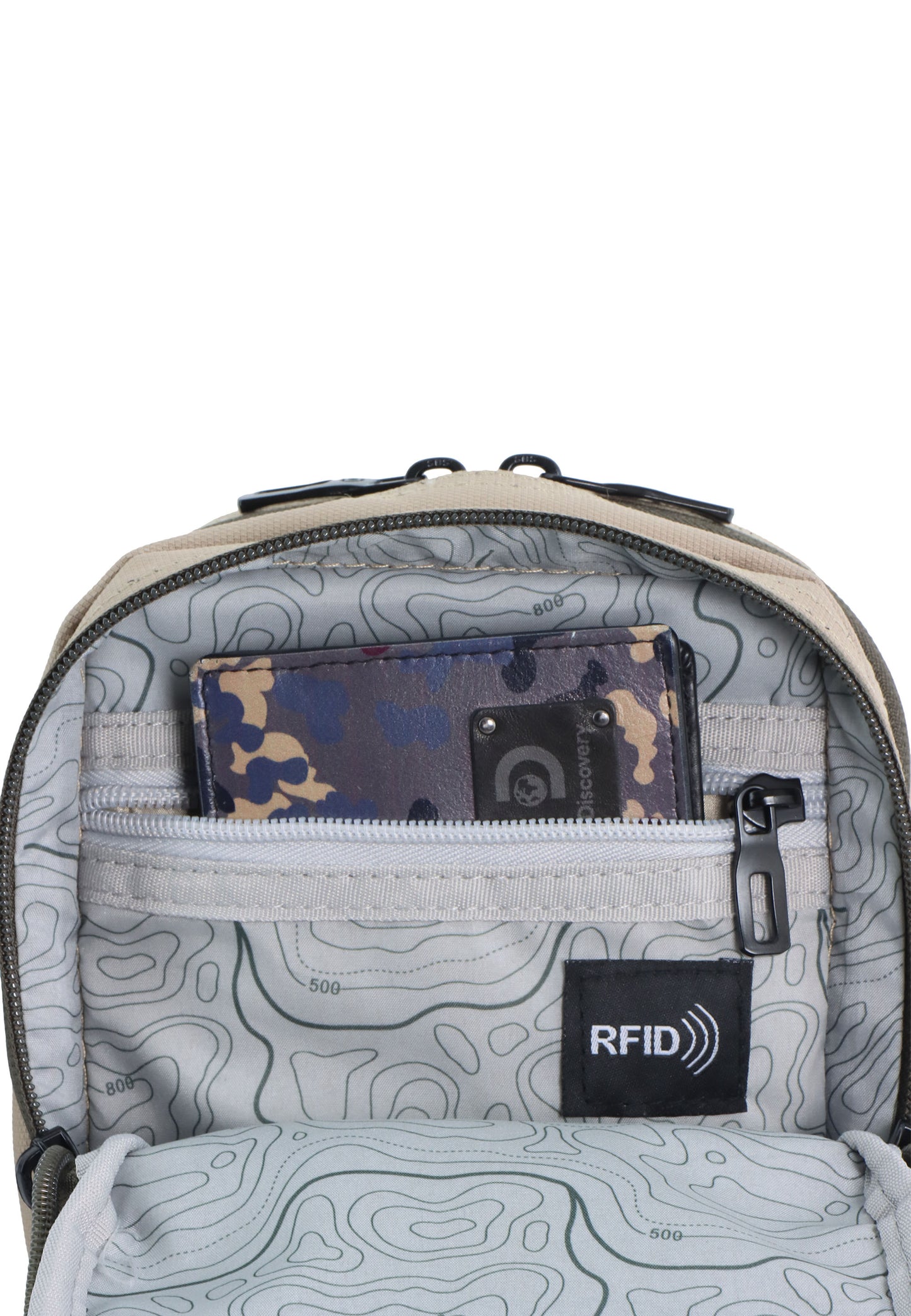 Discovery Downtown Utiitytas / Schoudertas / Crossbodytas Zand - D00911