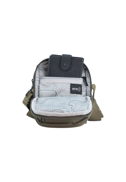 Discovery Downtown Utiitytas / Schoudertas / Crossbodytas Khaki - D00911