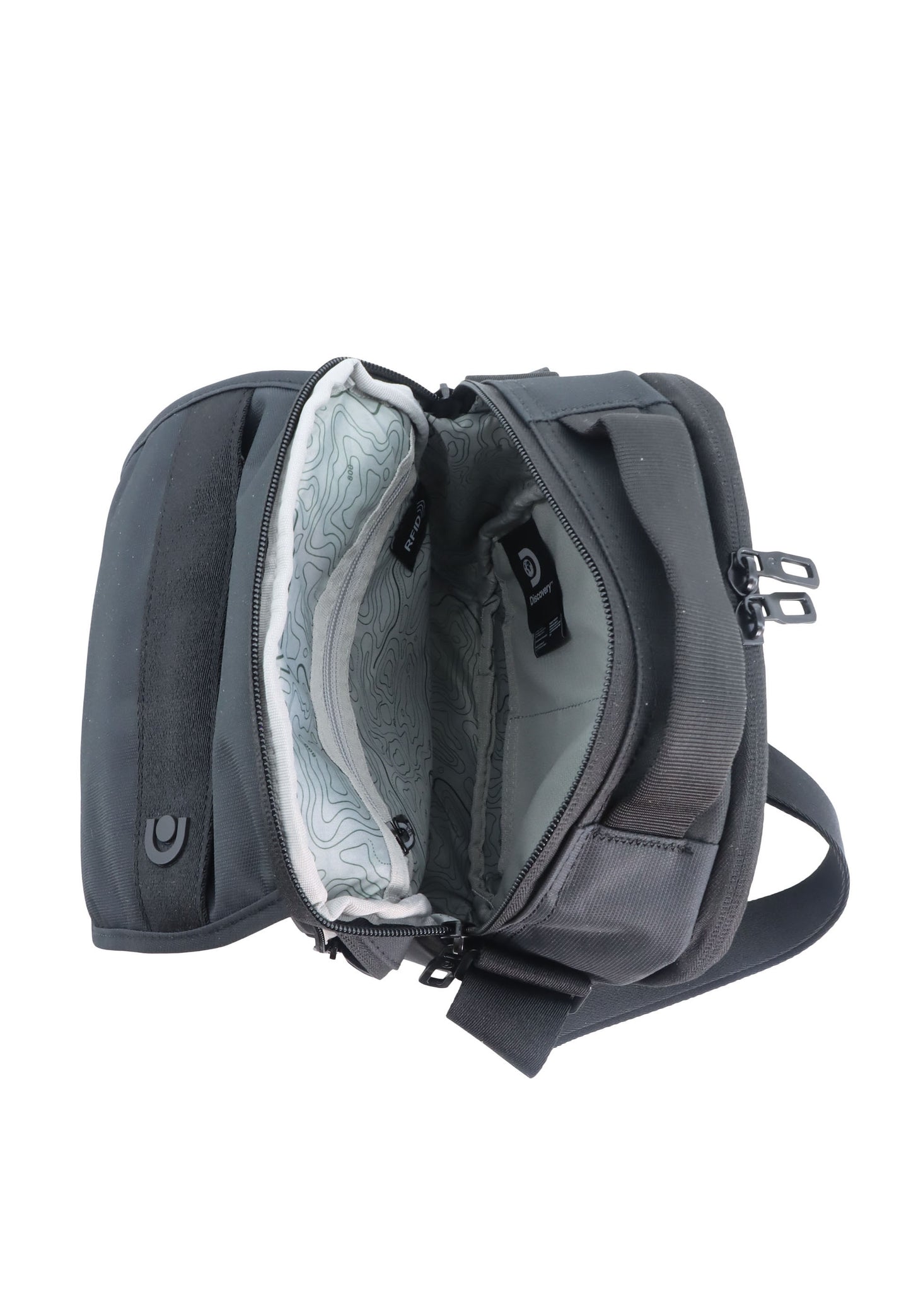 Discovery Downtown Messenger Schoudertas / Crossbodytas Zwart - D00914