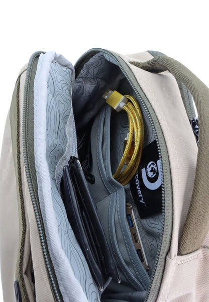 Discovery Downtown Messenger Schoudertas / Crossbodytas Zand - D00914