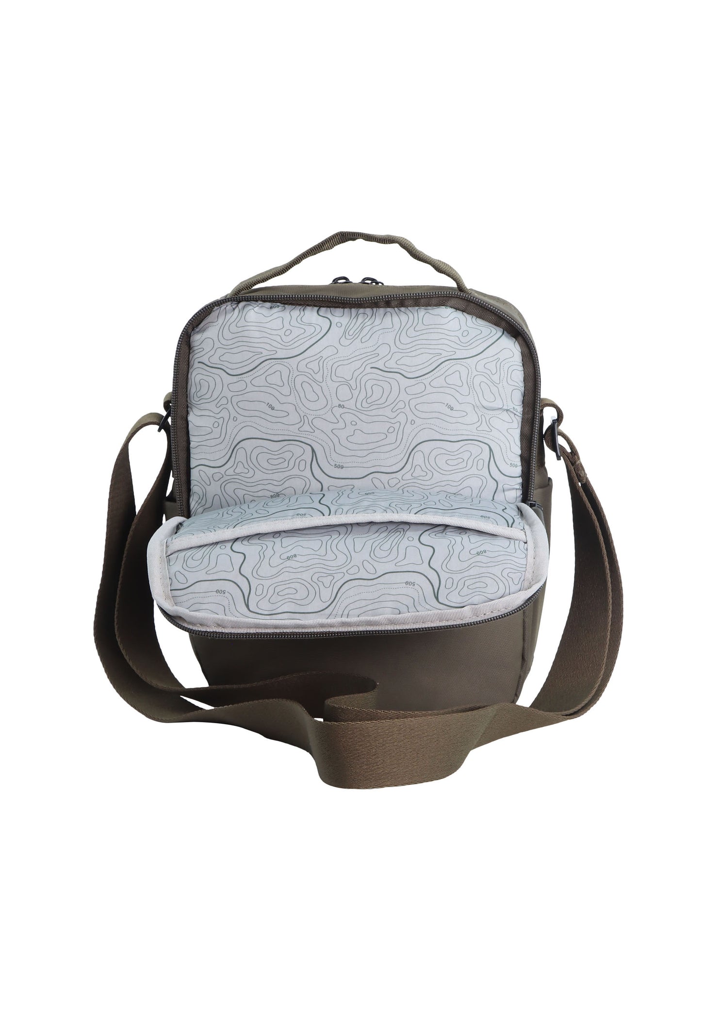 Discovery Downtown Messenger Schoudertas / Crossbodytas Khaki - D00914