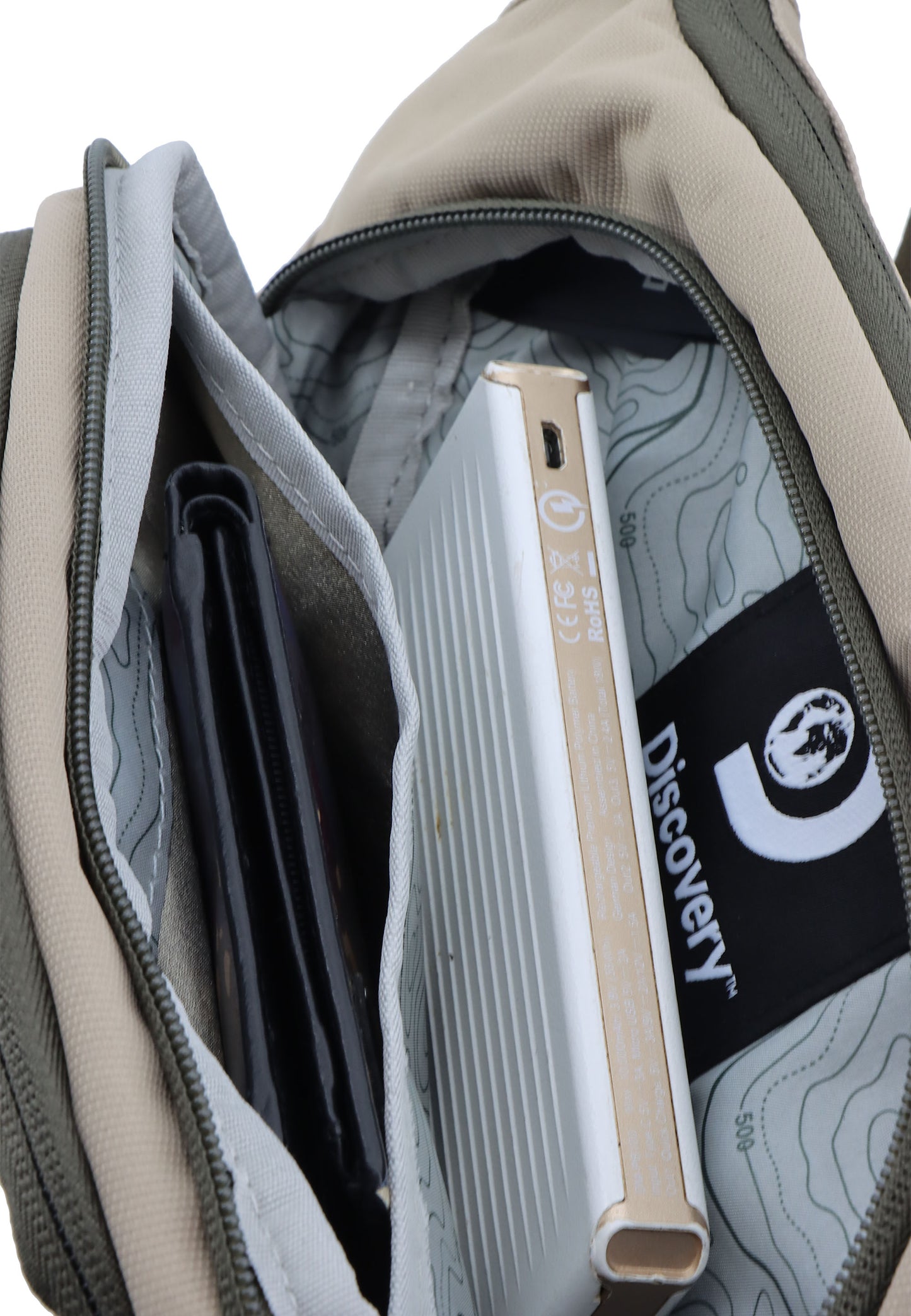 Sac banane découverte | Sac banane Downtown - Kaki - D00920.11