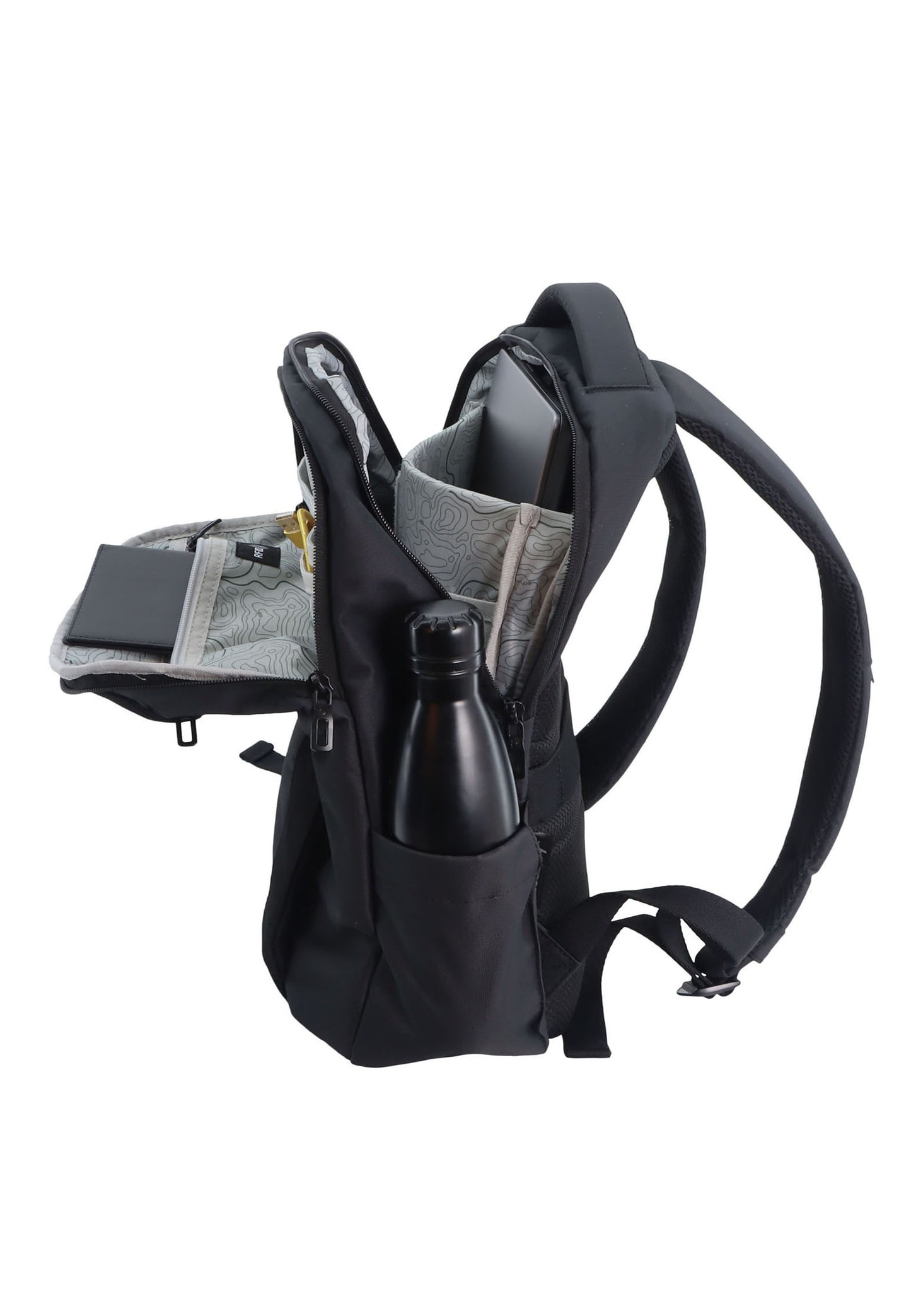 Sac à dos découverte avec compartiment ordinateur pour le travail - Downtown - Noir - D00941.06