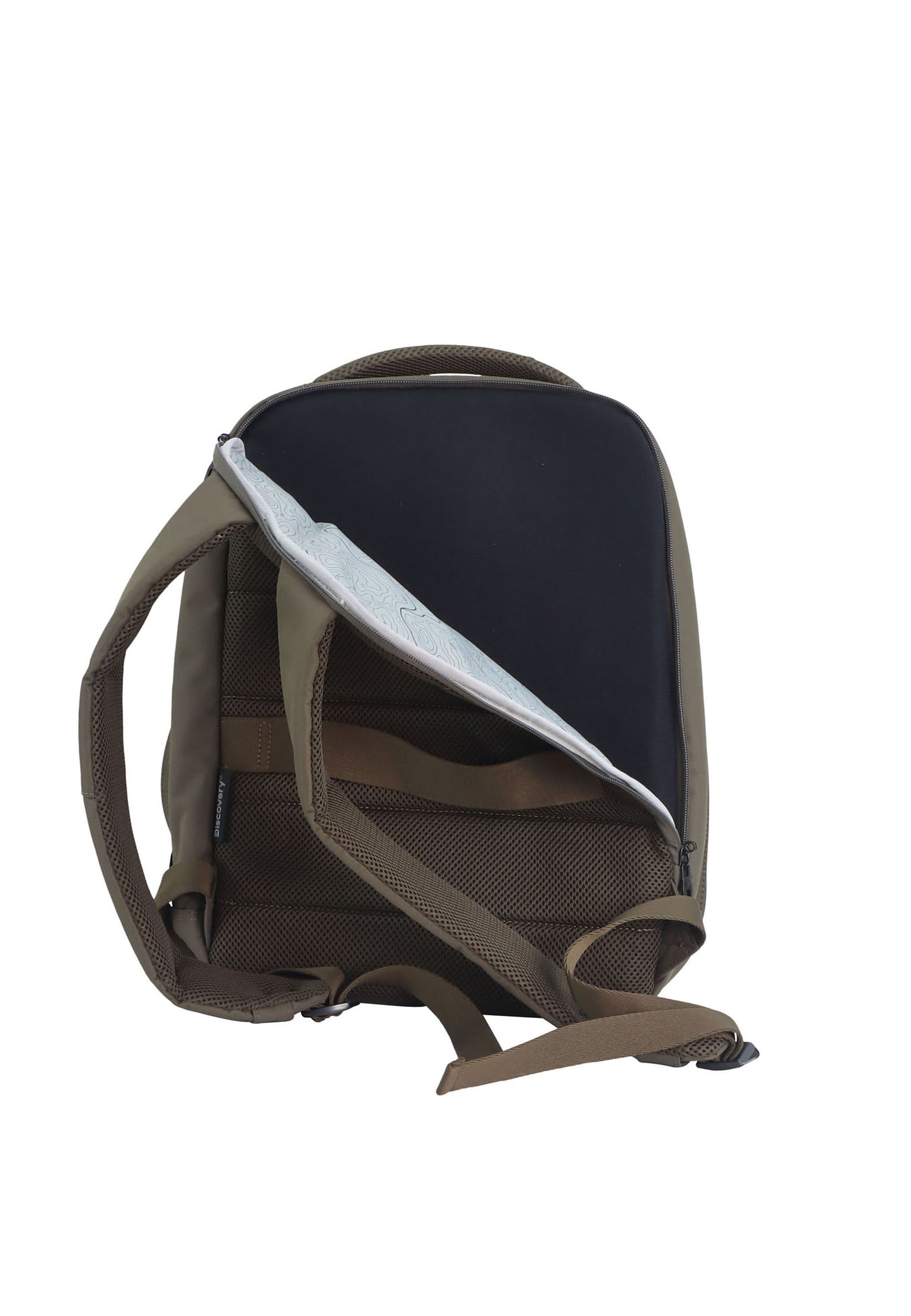 Discovery Downtown 2 Compartimenten Rugzak / Laptoprugzak Khaki - D00942
