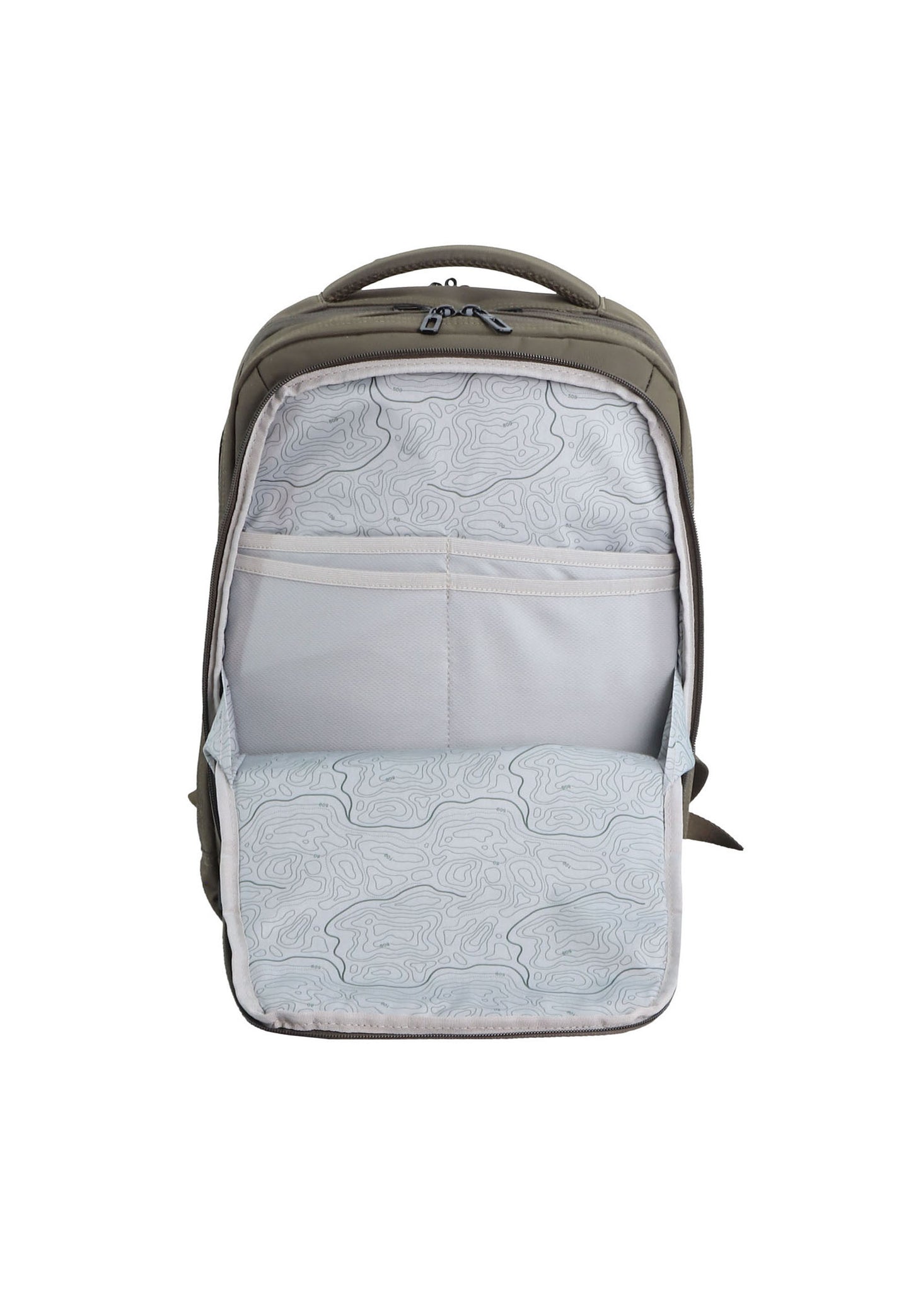 Discovery Downtown 2 Compartimenten Rugzak / Laptoprugzak Khaki - D00942
