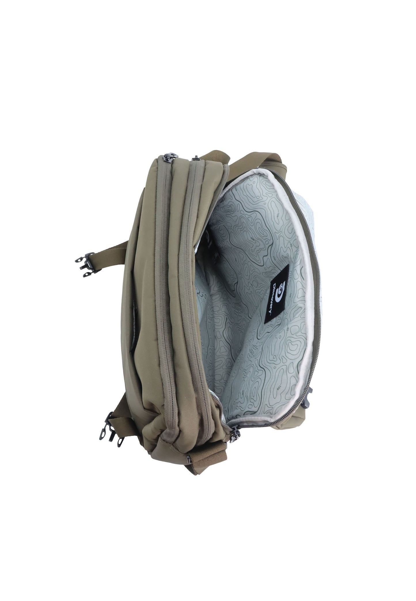 Discovery Schoudertas | Laptop Messenger tas Downtown - Khaki - D00950.11