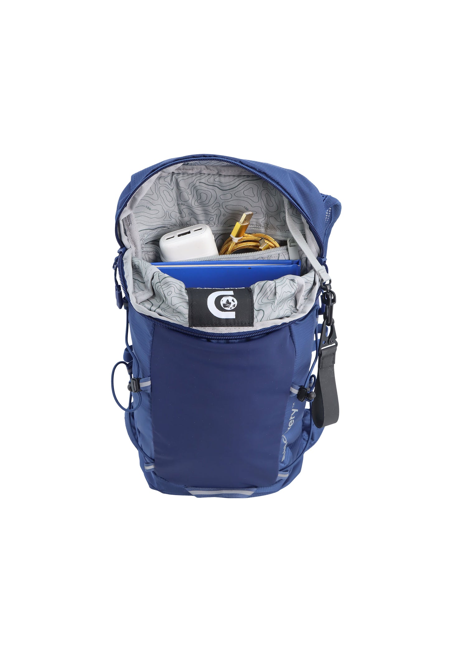 Sac à dos de randonnée ou vélo Discovery Body Spirit petit 5L - Bleu marine