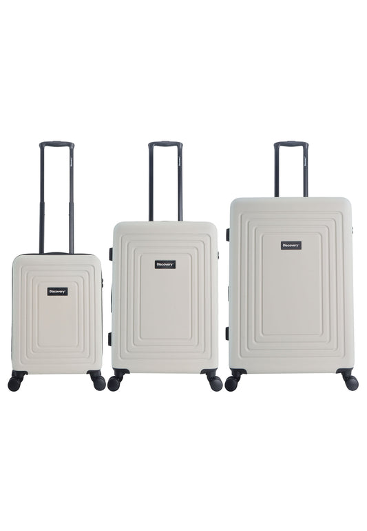 DSV COAST Harde koffer set / Trolley set / Reiskoffer set - (S/M/L) Wit