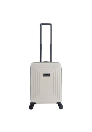 Discovery Coast Harde Handbagage Koffer / Trolley / Reiskoffer - Small - 34 Liters - Wit