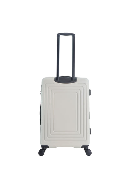 DSV COAST Valise rigide / Chariot / Valise de voyage - (Moyen) Blanc