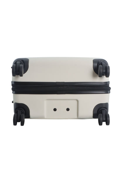 DSV COAST Valise rigide / Chariot / Valise de voyage - (Moyen) Blanc