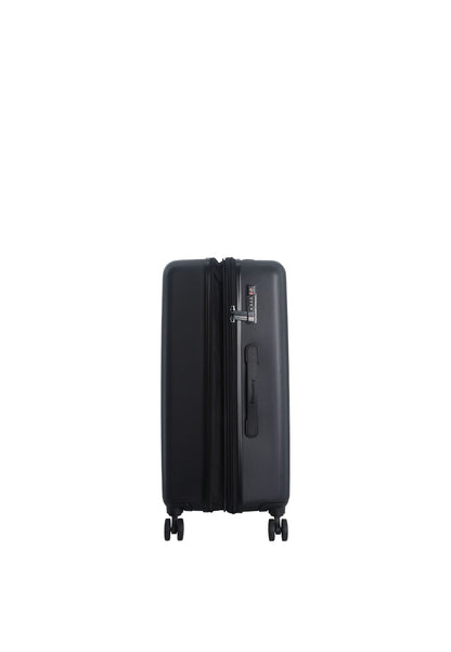 DSV COAST Valise rigide / Chariot / Valise de voyage - (Moyen) Noir