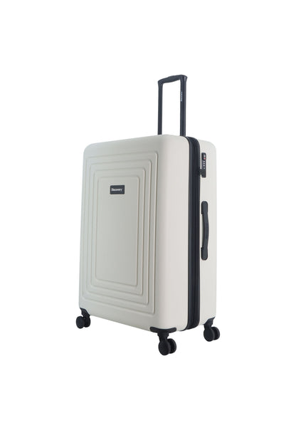 DSV COAST Valise rigide / Trolley / Valise de voyage - (Grand) Blanc