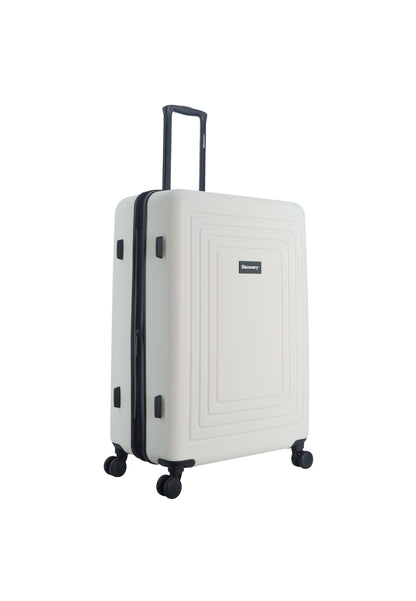 DSV COAST Valise rigide / Trolley / Valise de voyage - (Grand) Blanc