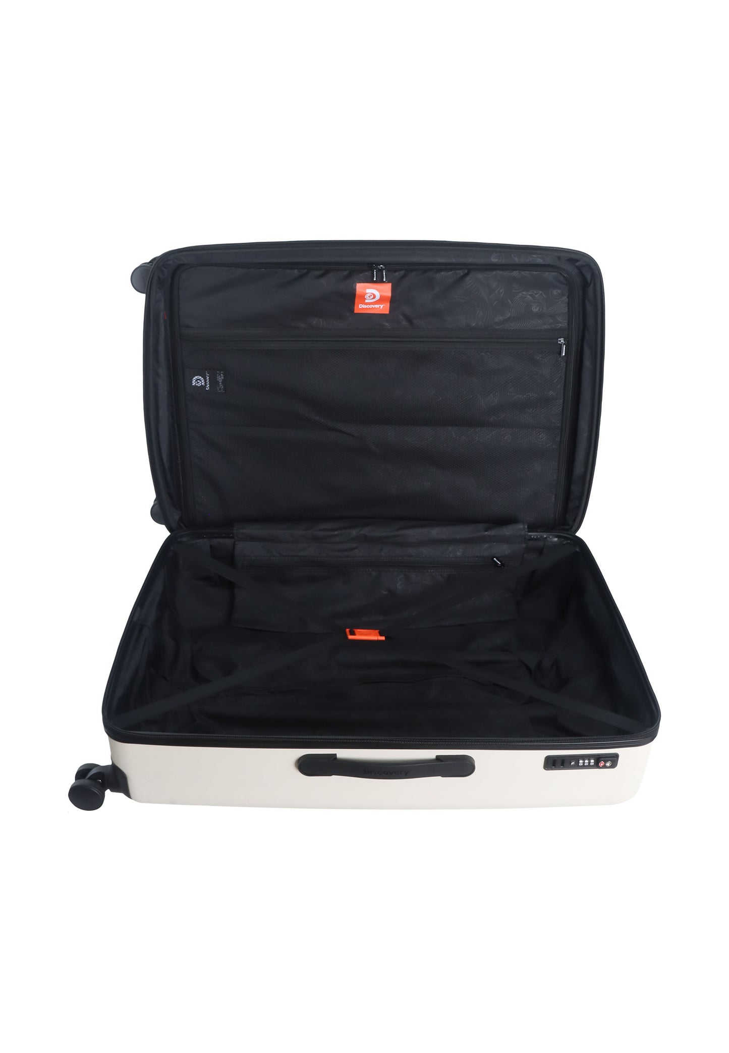 DSV COAST Valise rigide / Trolley / Valise de voyage - (Grand) Blanc