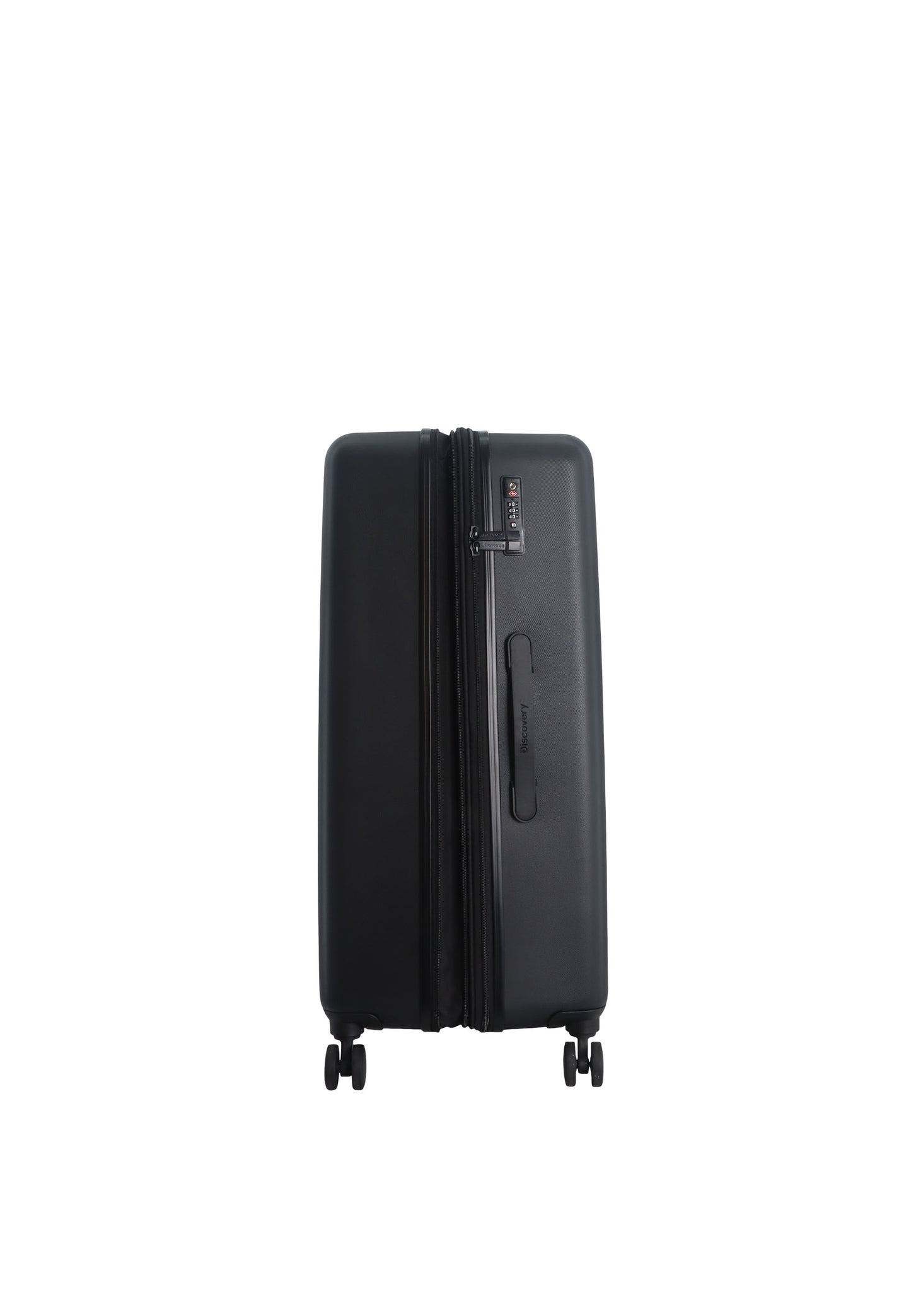 DSV COAST Valise rigide / Chariot / Valise de voyage - (Grand) Noir