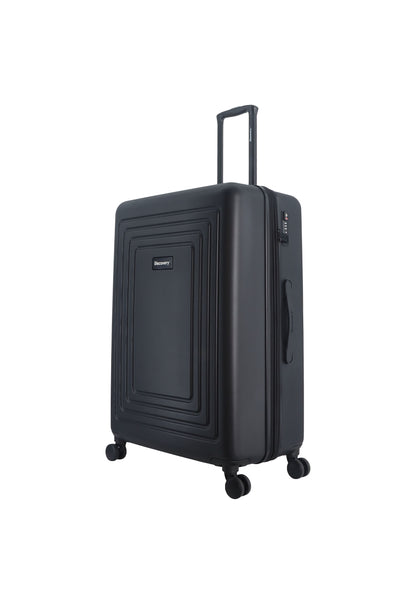 DSV COAST Valise rigide / Chariot / Valise de voyage - (Grand) Noir