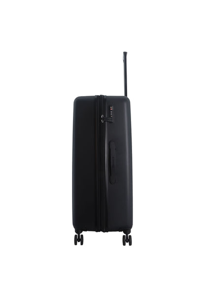 DSV COAST Valise rigide / Chariot / Valise de voyage - (Grand) Noir