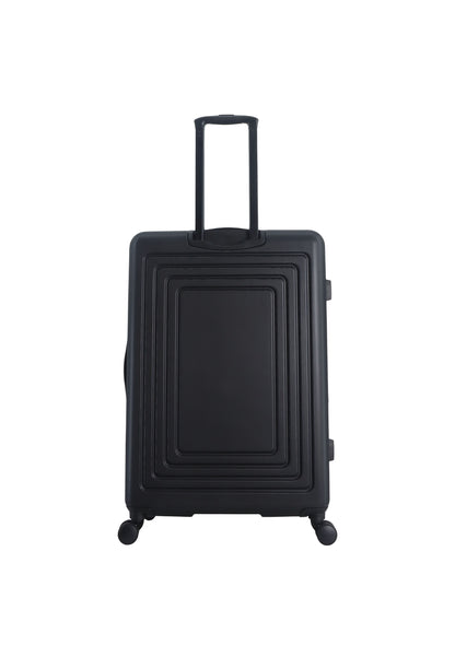 DSV COAST Valise rigide / Chariot / Valise de voyage - (Grand) Noir