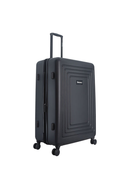 DSV COAST Valise rigide / Chariot / Valise de voyage - (Grand) Noir