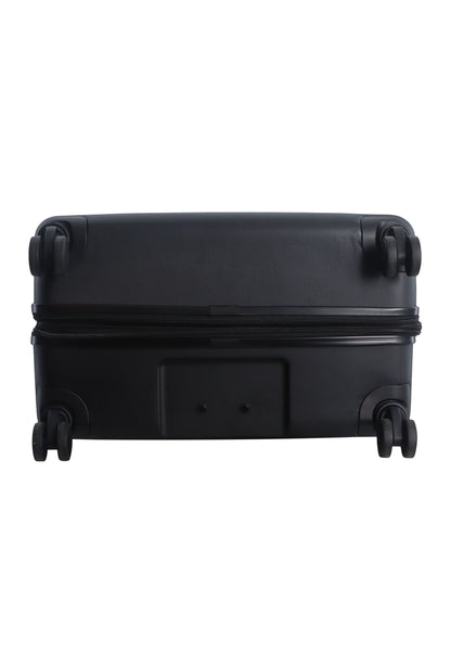 DSV COAST Valise rigide / Chariot / Valise de voyage - (Grand) Noir