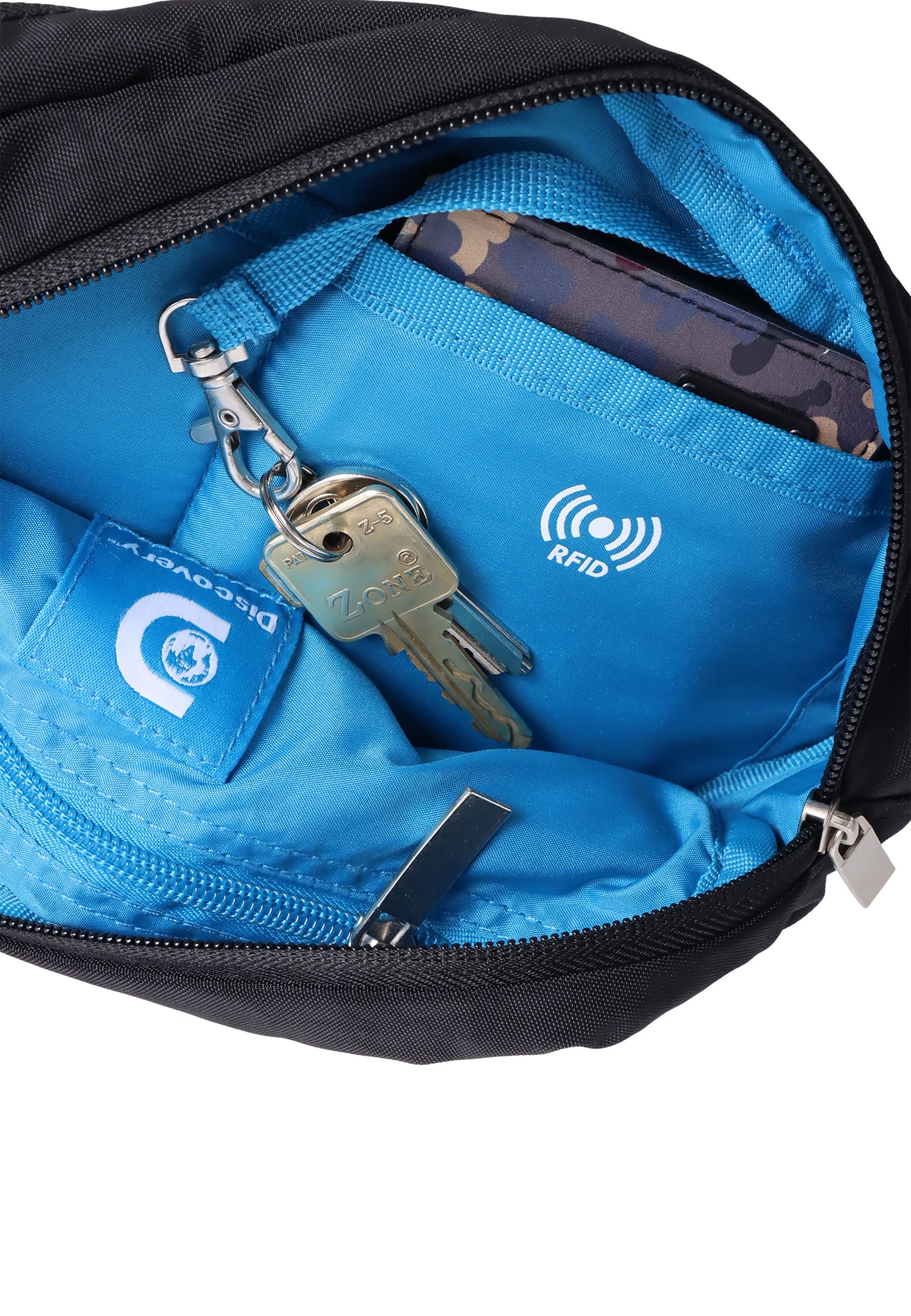 Discovery Commuter Heuptas / Riemtas / Heuptasje Zwart - D03605