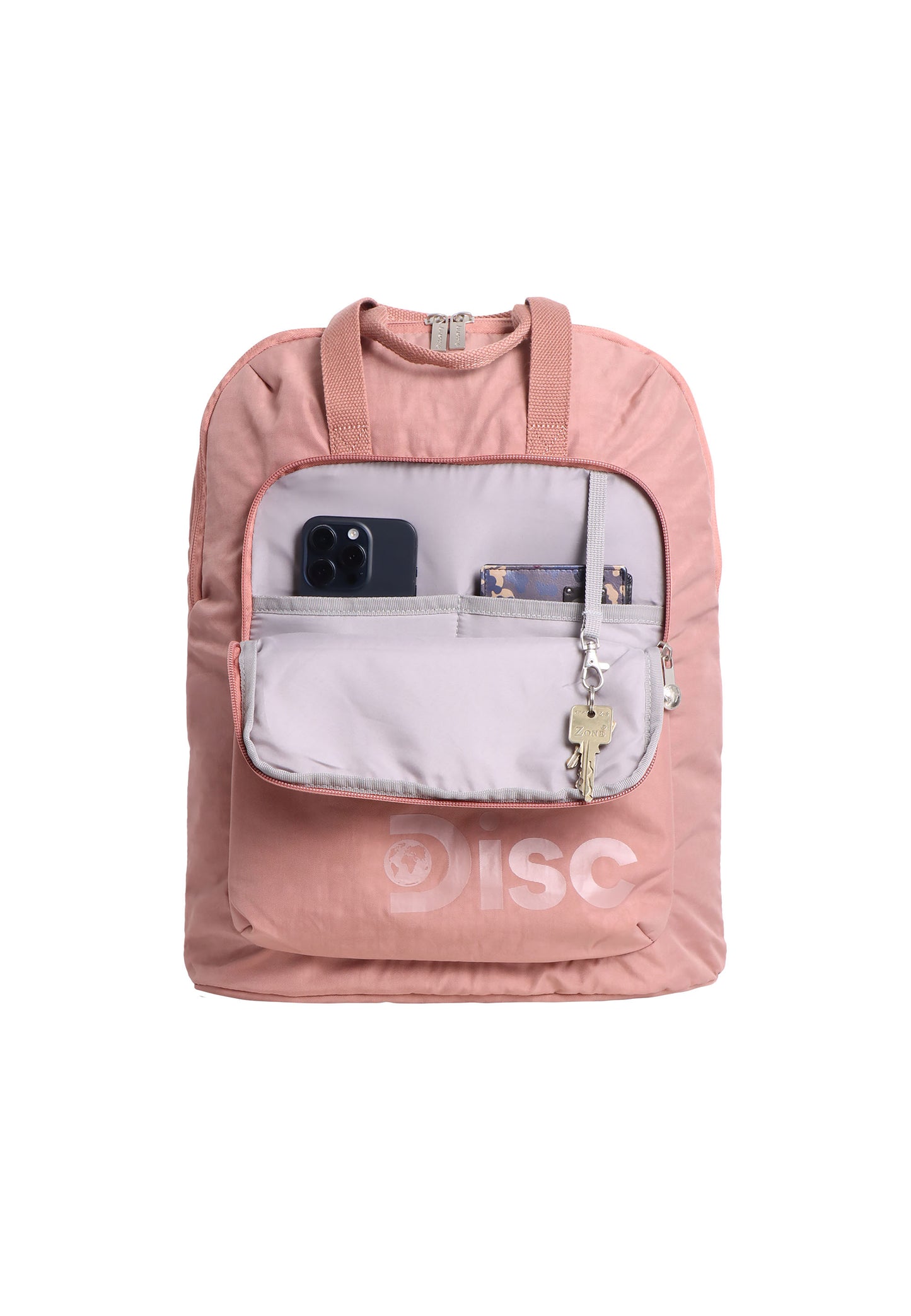 Praktisch roze rugakje | Discovery