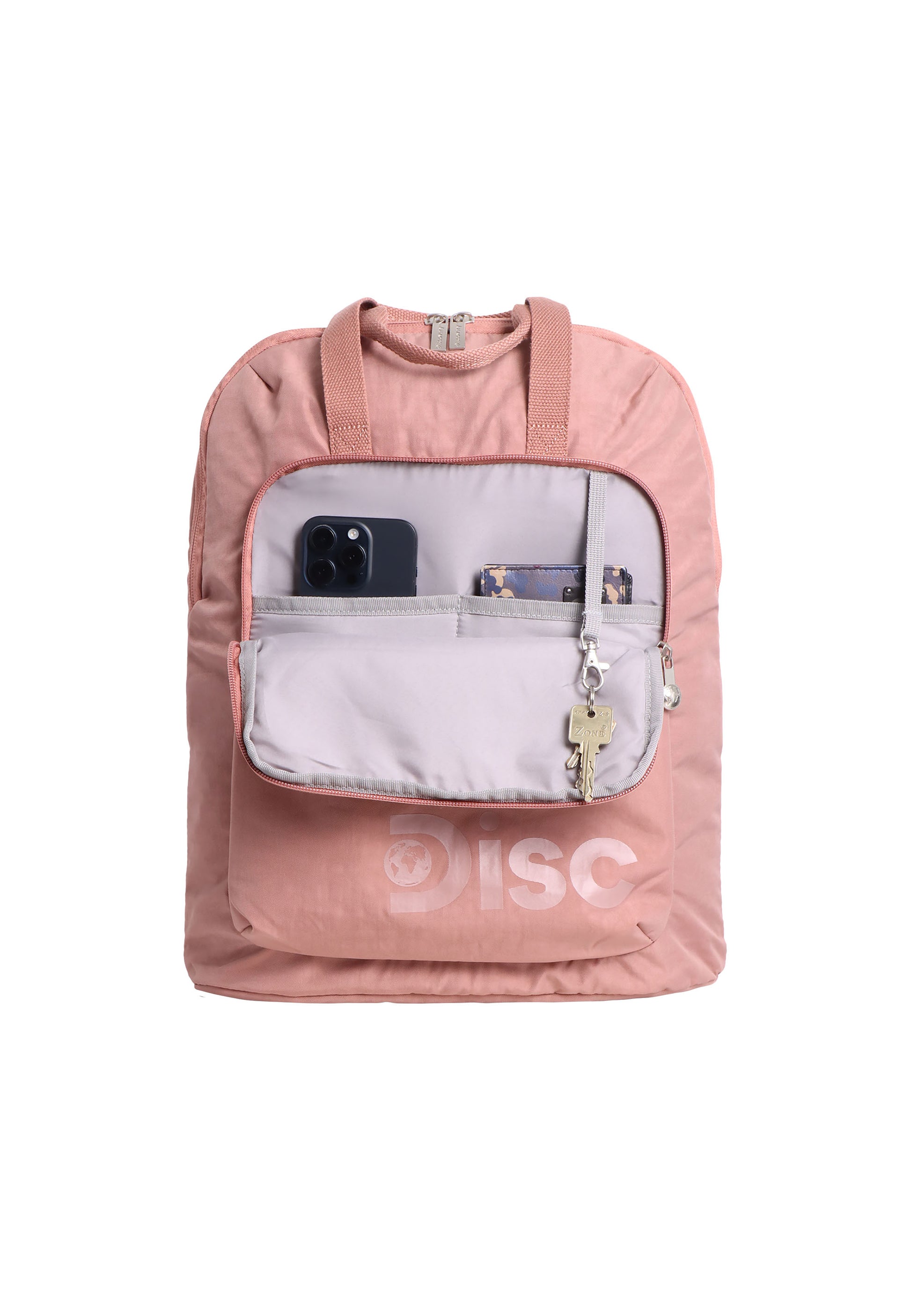 Praktisch roze rugakje | Discovery