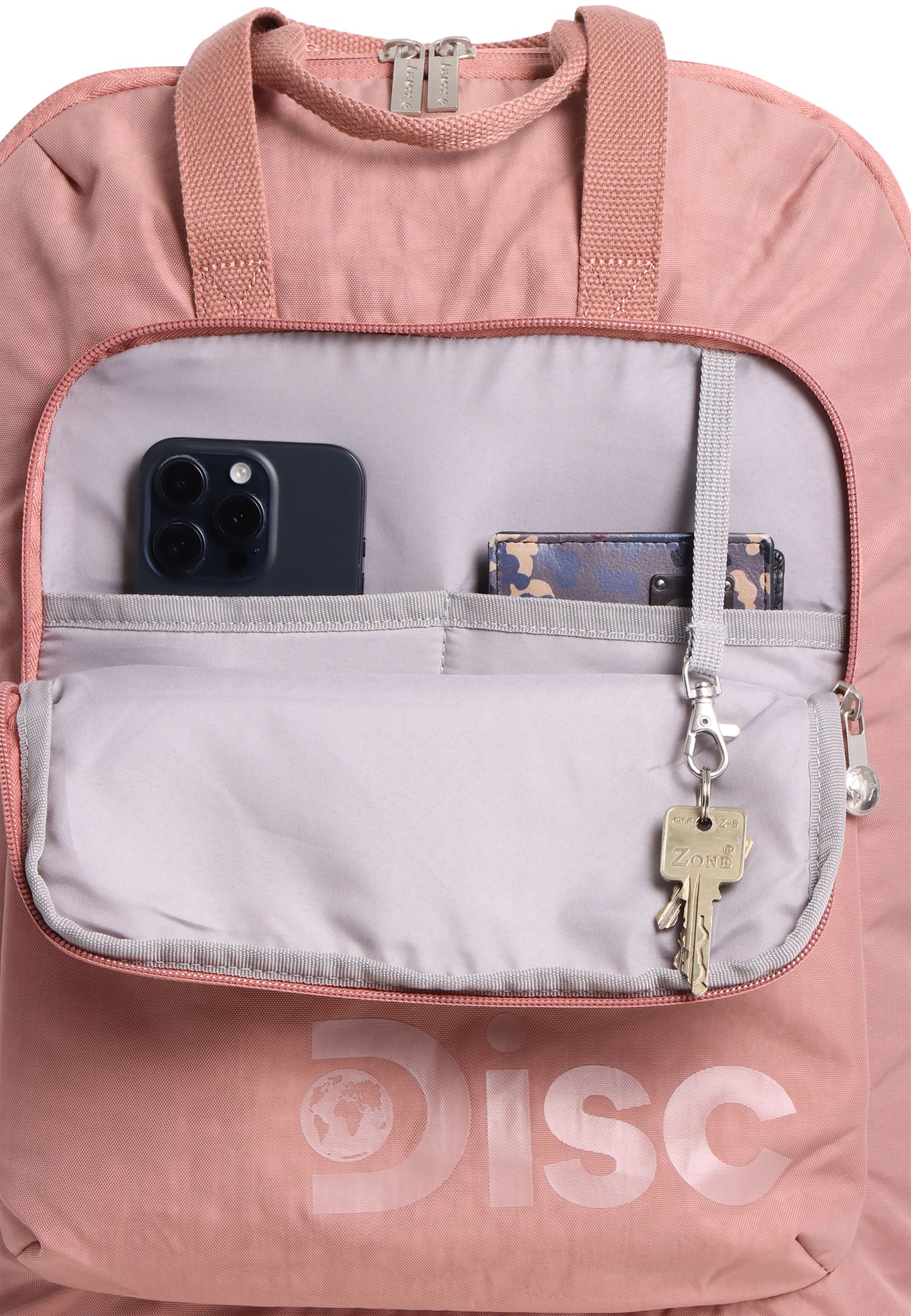 Discovery Commuter Rugzak / Schoolrugzak - Roze - D03609