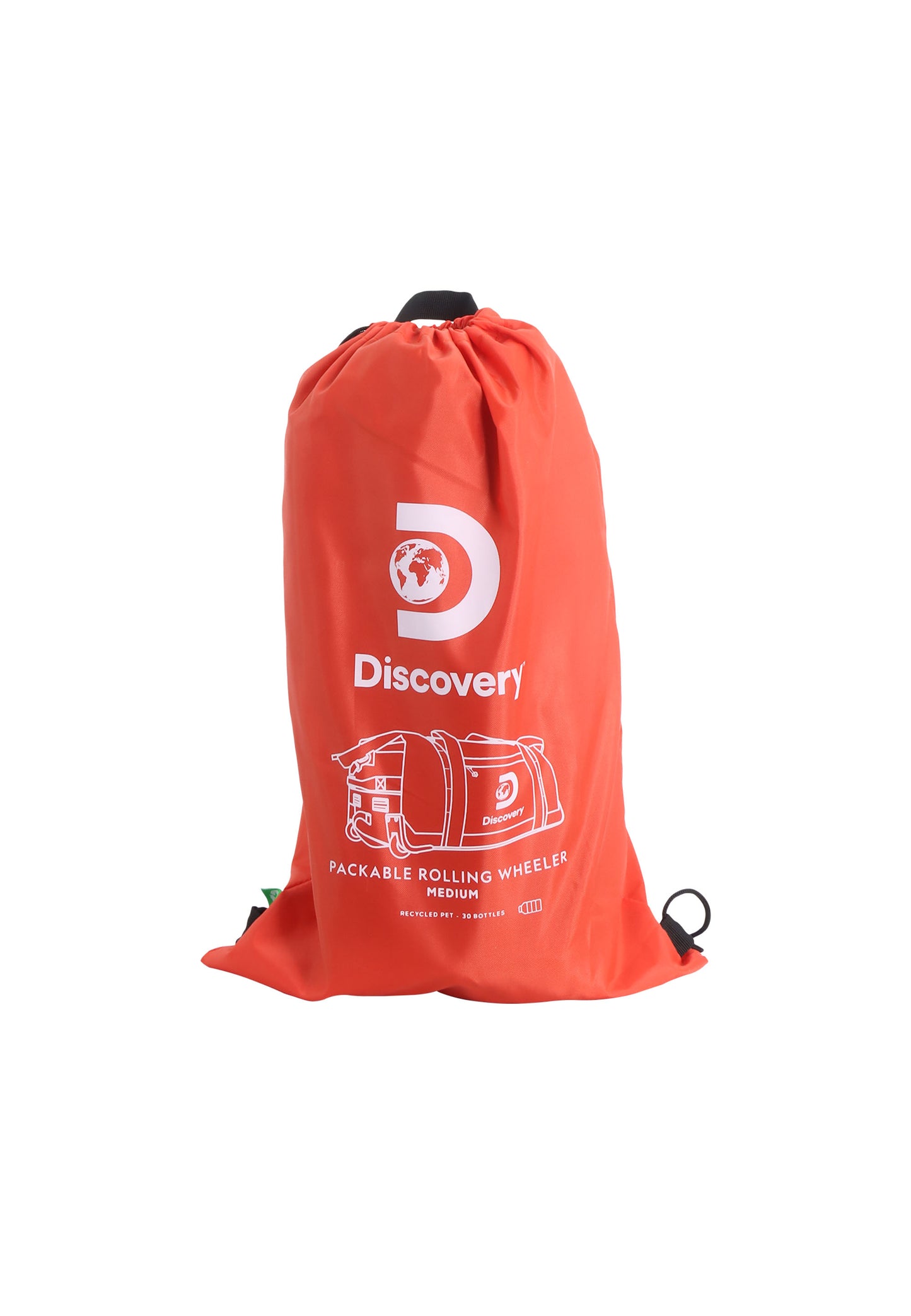 Discovery - Drive | 75cm Trolleytas / Reistas met Wielen - Oranje