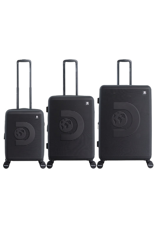 Discovery Eclipse Harde Koffer set / Trolley set / Reiskoffer set - (S/M/L) -  Anthraciet
