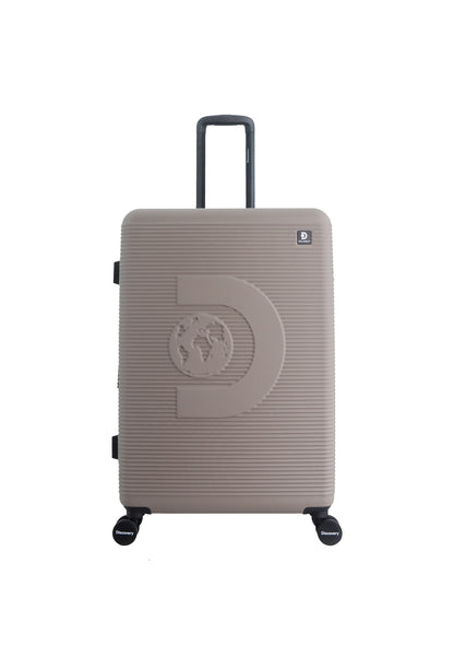 Ensemble de valises rigides Discovery Eclipse / Ensemble de trolley / Ensemble de valises de voyage - (S/M/L) Marron