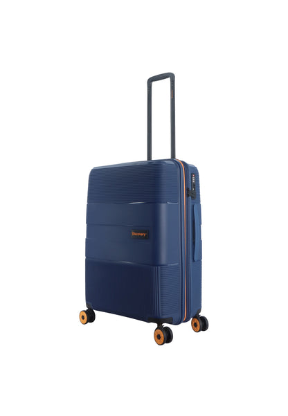 Discovery - Trails | Harde Koffer / Trolley / Reiskoffer - (Medium) - Marine Blauw