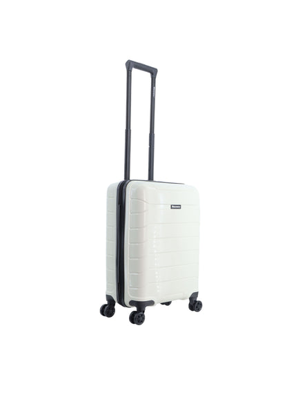 Discovery Skyward Bagage à main Valise rigide / Trolley / Valise de voyage - 55 cm (Petit) - Blanc