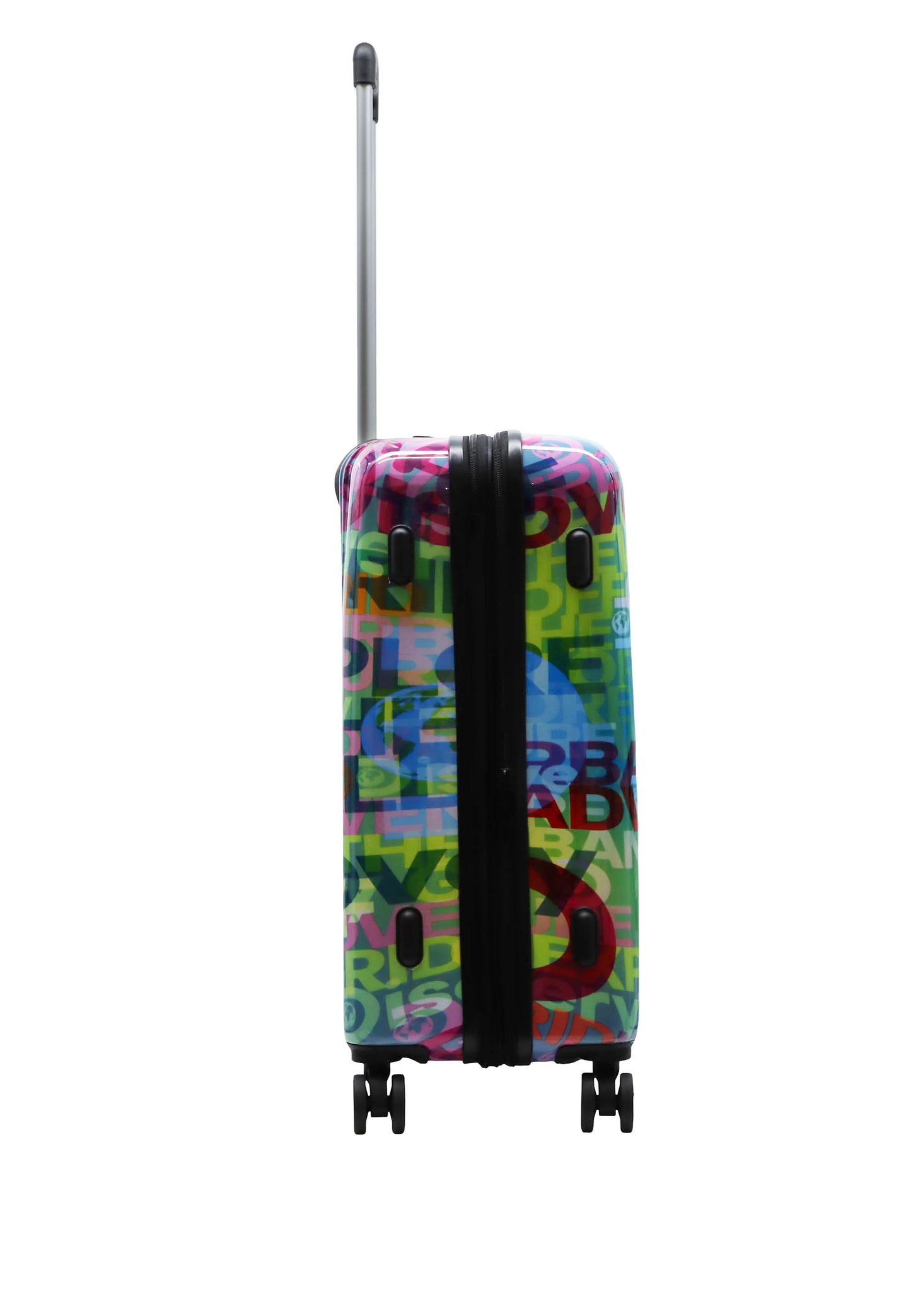 Discovery Harde Koffer / Trolley / Reiskoffer - 67 cm (Medium) - Explore The World Print