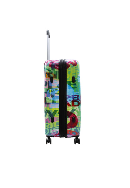 Discovery Harde Koffer / Trolley / Reiskoffer - 77 cm (Large) - Explore The World Print